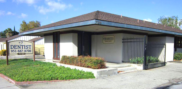 Riverside CA dental building